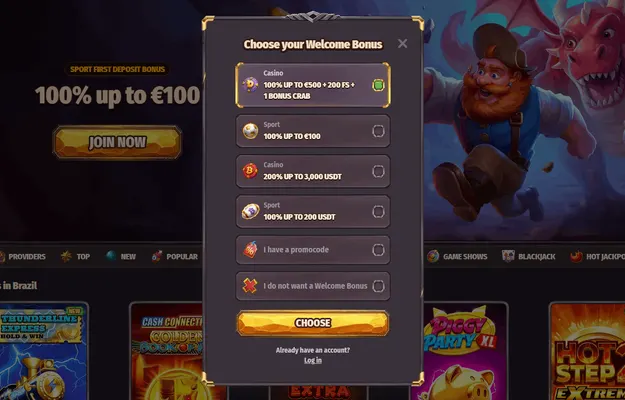 Dragonia Casino registration page screenshot